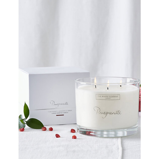 The White Company Pomegranate Large Candle 770g - image 1