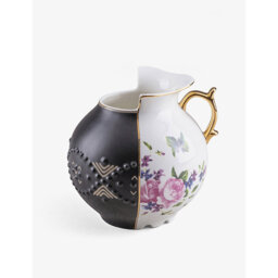 Seletti Hybrid Ife Abstract-Pattern Bone-China Porcelain Vase