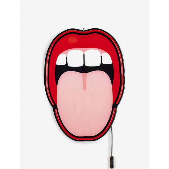 Seletti Studio Job Blow Tongue Neon Wall Lamp - image 1