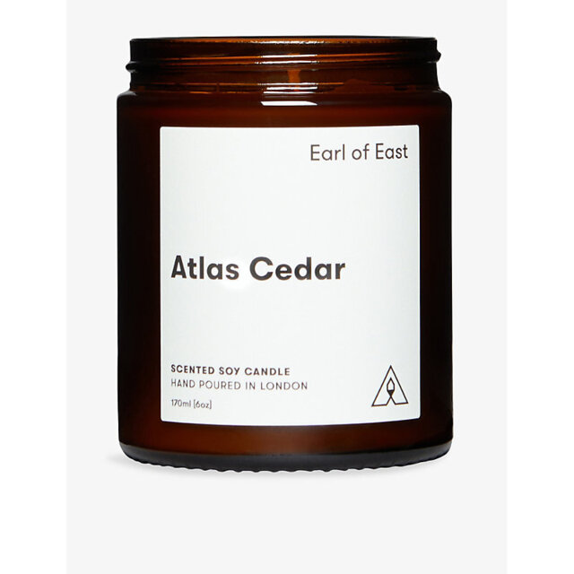 Earl Of East Atlas Cedar Soy Scented Candle 170ml - image 1