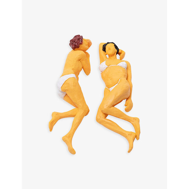 Seletti Love Is A Verb Maya & Sofia Resin Ornament - image 1
