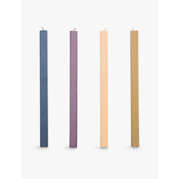 Hay Square Unscented Wax Candles Set Of Four - thumbnail 1