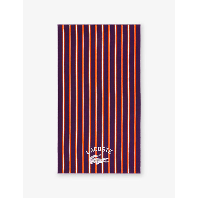 Lacoste L Sunstripe Cotton Beach Towel - image 1