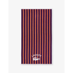 Lacoste L Sunstripe Cotton Beach Towel - thumbnail 1