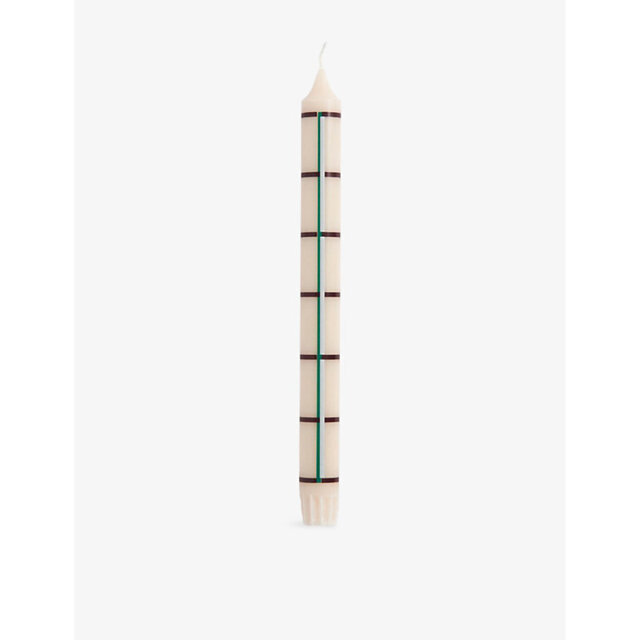 Hay Pattern Wax Candle
