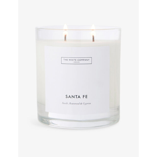 The White Company Santa Fe Luxury Two-Wick Scented Mineral-Wax Candle 280g - image 1