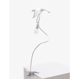 Seletti Sparrow Taking Off Resin Clamp Lamp 100cm