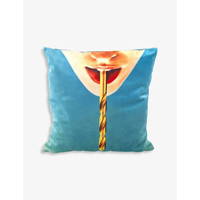 Seletti Wears Toiletpaper Drill Cushion Cover 50cm x 50cm - image 1