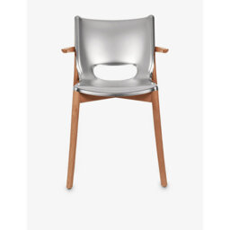 Alessi Poêle Armrest Steel and Beech-Wood Chair - thumbnail 1
