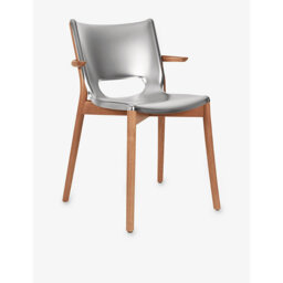 Alessi Poêle Armrest Steel and Beech-Wood Chair - thumbnail 2