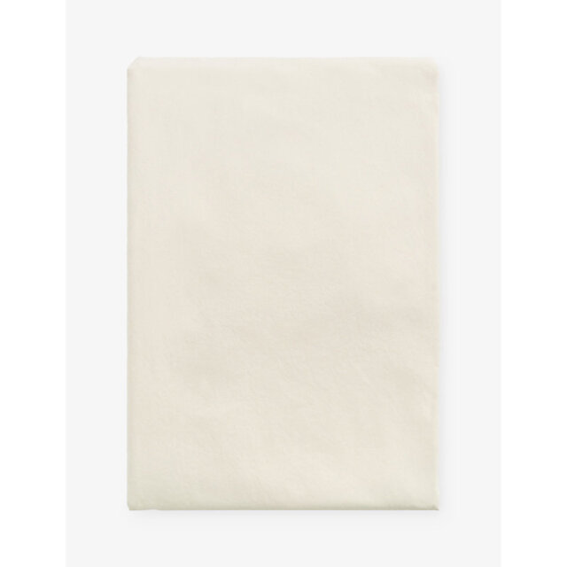 Tekla Percale Double Fitted Cotton Sheet - image 1