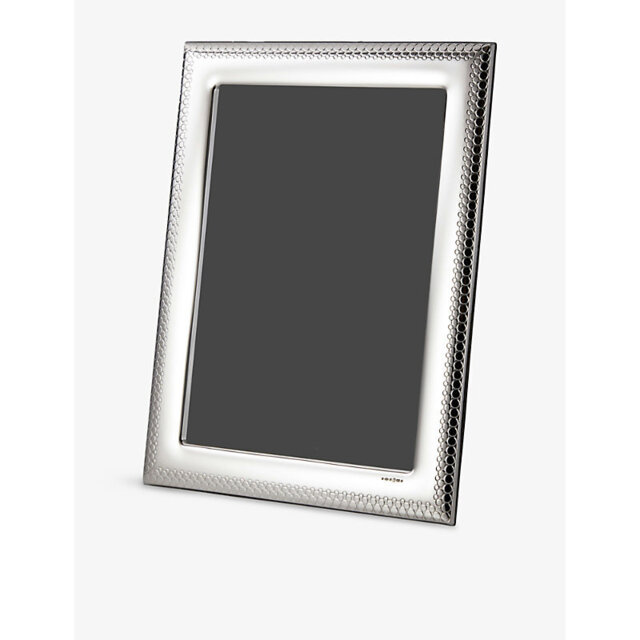 Arthur Price Pearl Sterling-Silver Photo Frame 7X5In - image 1
