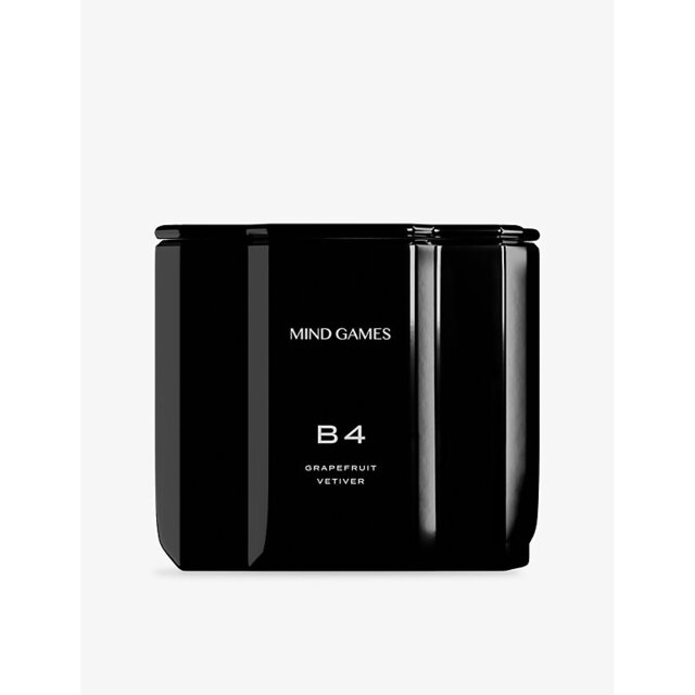 Mind Games B4 Black Knight Grapefruit Vetiver Scented Luxury Candle 283g - image 1