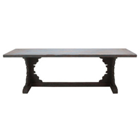Distressed Blue Dining Table - thumbnail 2