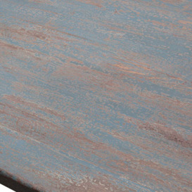 Distressed Blue Dining Table - thumbnail 3