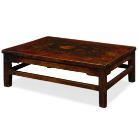 Low Tibetan Painted Table