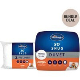 Silentnight Winter Snug Bundle - 13.5 Tog - Single - Pillow, Duvet