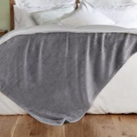 Silentnight Supersoft Throw - Charcoal - extra large - 150 x 200cm