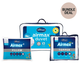 Airmax Bundle - Single Duvet, Single Topper, Airmax Pillow