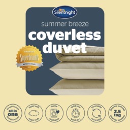 Silentnight Coverless Duvet Set 2.5 Tog - Sage/Cream Double