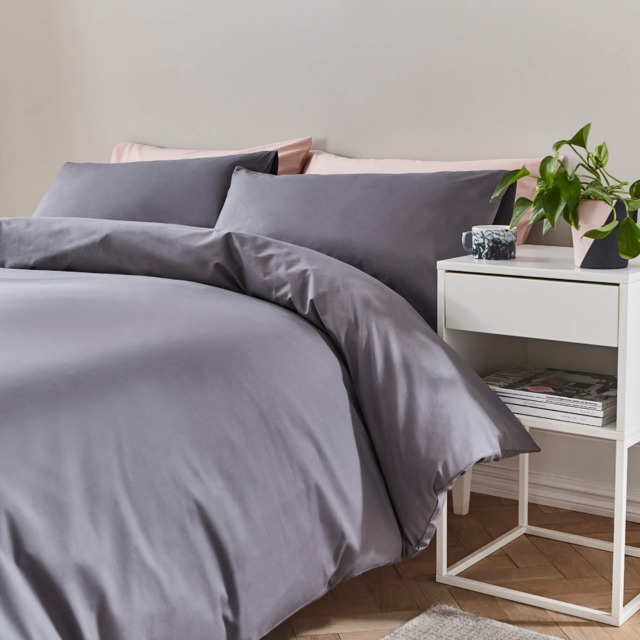 Silentnight Pure Cotton Duvet Set - Blush - King