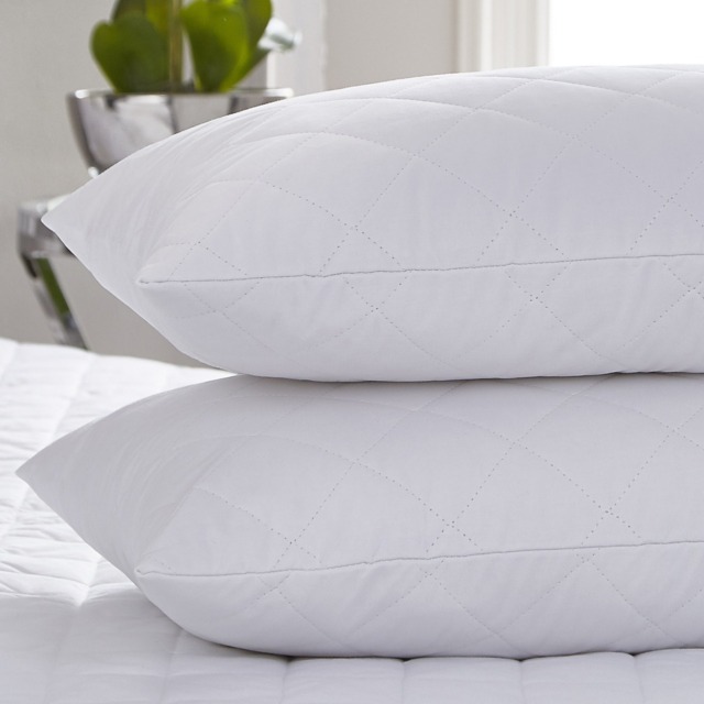 Silentnight Pure Cotton Silver Pillowcase Pair