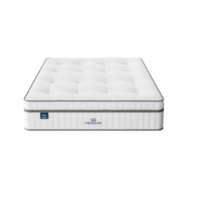 Silentnight Mirapocket 2000 Deluxe Box Top Mattress, Single