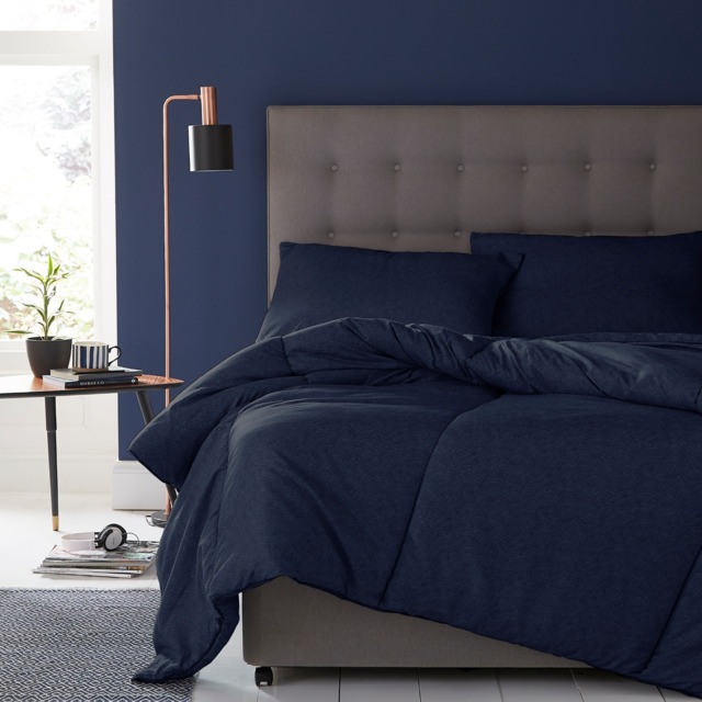 Silentnight Printed Duvet - 10.5 Tog and Printed Pillow Pair Set - Double