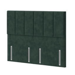 Silentnight Siena Headboard, Double, Vintage Velvet Olive