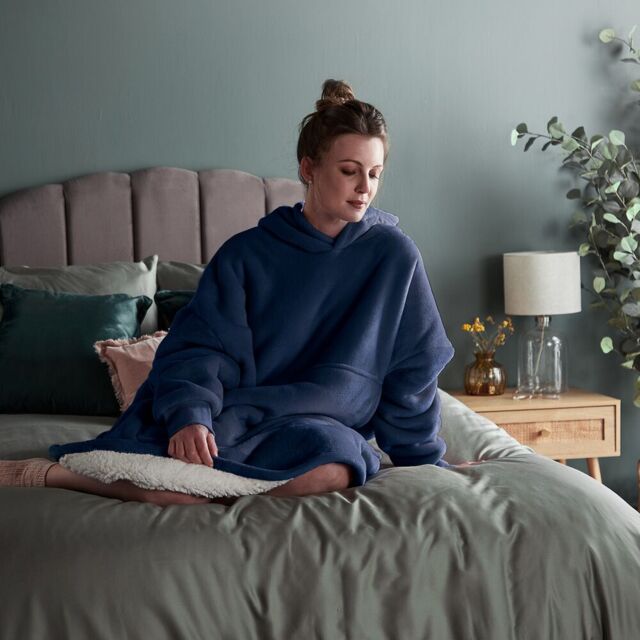 Silentnight Snugsie Oversized Hoodie - Charcoal