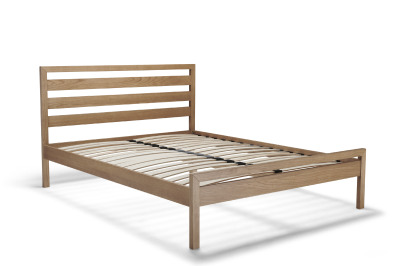 Ashdown Solid Ash Bed - Super King / Ash
