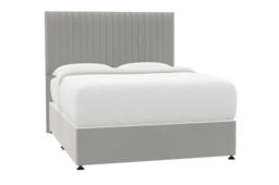 Camden Bed Silver Grey - Single / Bed Frame / Brushed Bronze