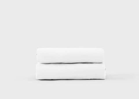 Brushed Tencel Fitted Sheet - Single / Soft Oat