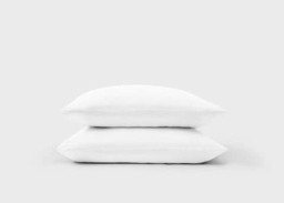 Cool Linen Pillowcase Pair - 50x75cm / Pure White