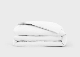 Cotton Percale Duvet Cover - King / Cloud Grey