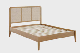 Fernley Wooden Bed - King / Oak