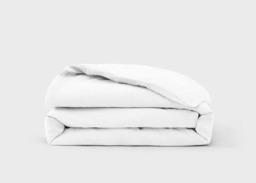 Cool Linen Duvet Cover - Super King / Pure White