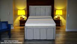 Sleep Harvester - PROVOST 2000 Pillow Top Cooling Mattress UK - Hot Sleepers - Euro Double (140 x 200 cm) / Soft / Yes (+£45) - thumbnail 8