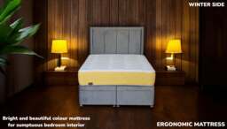 Sleep Harvester - INIS 2000 Tencel & Wool Mattress UK - Temperature Adaptive - Euro King (160 x 200 cm) / Soft / No - thumbnail 7