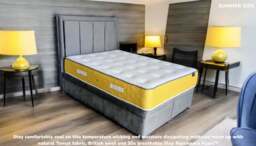 Sleep Harvester - INIS 2000 Tencel & Wool Mattress UK - Temperature Adaptive - Euro King (160 x 200 cm) / Soft / No - thumbnail 2