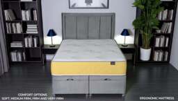 RECTOR 2000 XTRACOOL Pocket Sprung Mattress UK - Hot Sleepers, Single (90 x 190 cm) / Soft (for side sleepers) / Yes - £45