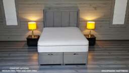Sleep Harvester - ORTHOPLUS Ergopaedic® Euro Top - Orthopaedic Mattress UK - Single (90 x 190 cm) / Very firm / Yes (+£45)