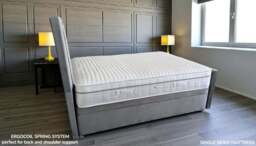 Sleep Harvester - ORTHOPLUS Ergopaedic® Euro Top - Orthopaedic Mattress UK - Single (90 x 190 cm) / Very firm / Yes (+£45) - thumbnail 6