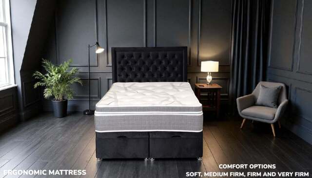 Sleep Harvester - PINNACLE 5000 Box Top Mattress - Heavy & Curvy Bodies UK - King (150 x 200 cm) / Soft (Under 95 Kg) / No - image 1