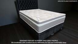 Sleep Harvester - PINNACLE 5000 Box Top Mattress - Heavy & Curvy Bodies UK - King (150 x 200 cm) / Soft (Under 95 Kg) / No - thumbnail 5