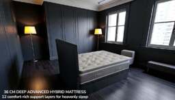 Sleep Harvester - PINNACLE 5000 Box Top Mattress - Heavy & Curvy Bodies UK - King (150 x 200 cm) / Soft (Under 95 Kg) / No - thumbnail 4