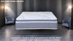 Sleep Harvester - CONFLUENCE 3000 Box Top Mattress - Comfort, Pressure Relief & Spinal Support - Double (135 x 190cm) / Very firm (for back & front sleepers) / Yes (+£45) - thumbnail 5