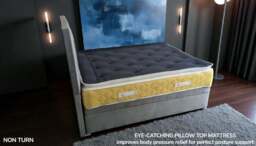 Sleep Harvester - MIA 2000 Bamboo Pillow Top Mattress - Ergopaedic UK - Single (90 x 190 cm) / Soft / No - thumbnail 6
