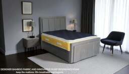 Sleep Harvester - MIA 2000 Bamboo Pillow Top Mattress - Ergopaedic UK - Single (90 x 190 cm) / Soft / No - thumbnail 5