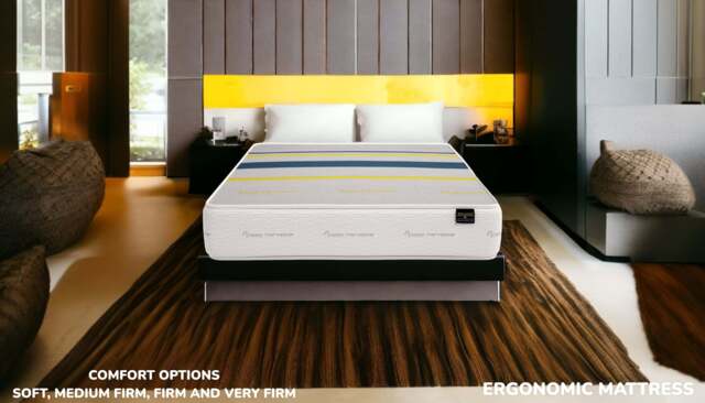 VICEROY 2000 Viscose Hybrid Mattress - UK Premium, Single (90 x 190 cm) / Soft / No